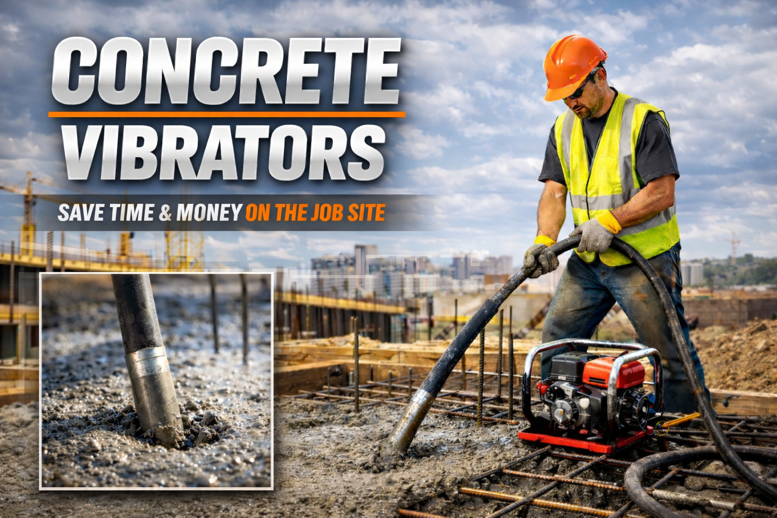 Concrete Vibrators: What They Are, Why They Matter, and How They Save Time &amp; Money on the Job Site