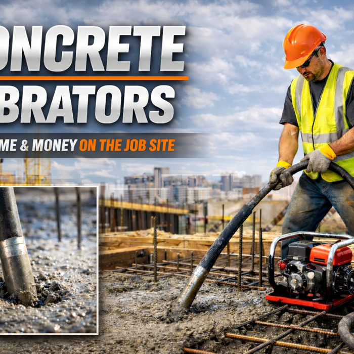 Concrete Vibrators: What They Are, Why They Matter, and How They Save Time &amp; Money on the Job Site