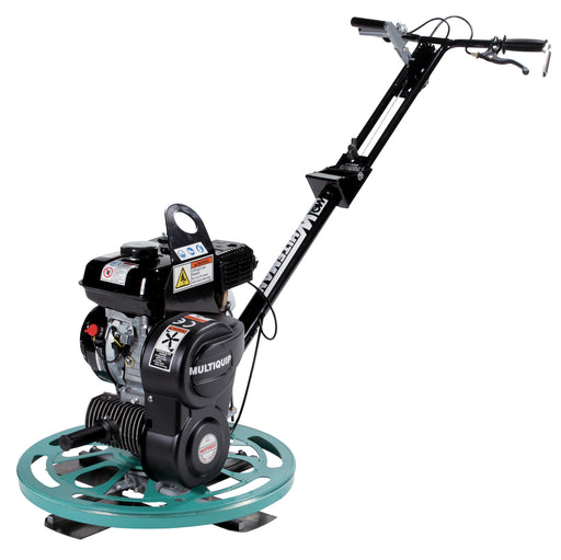 4-blade, 24", Honda GX160, 4.8 HP, Min 70-130 Max RPM blade speed, manual clutch
