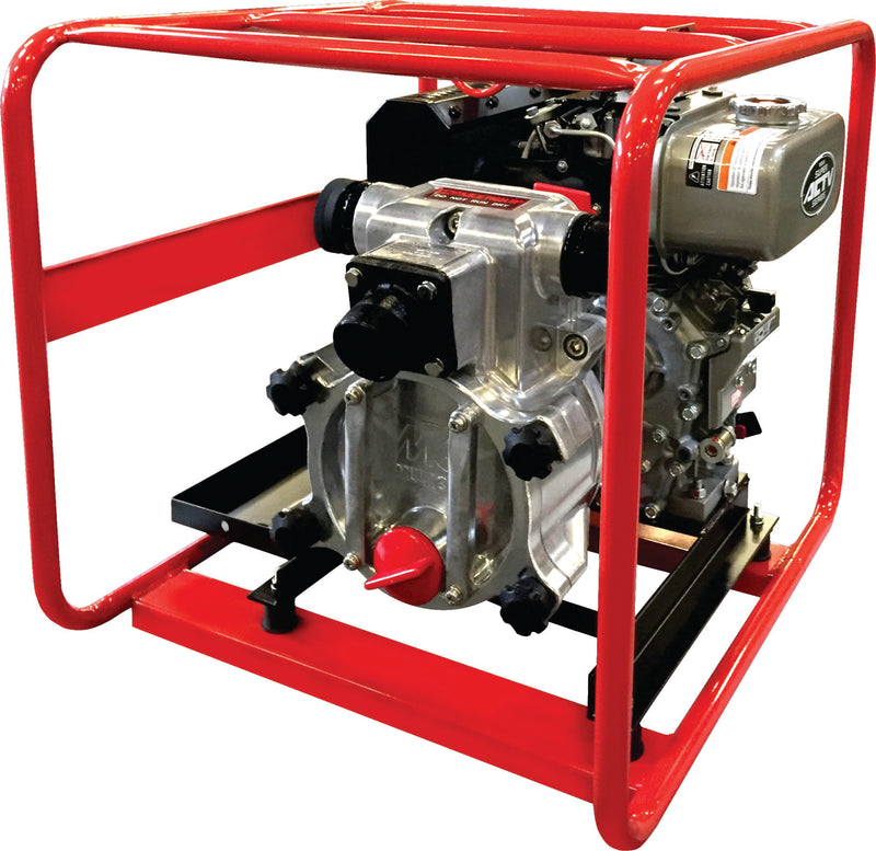 2" Suction, Trash Pump, 172 GPM, 85 ft. MAX Head; 6.0HP KUBOTA OC-60-E4 Diesel