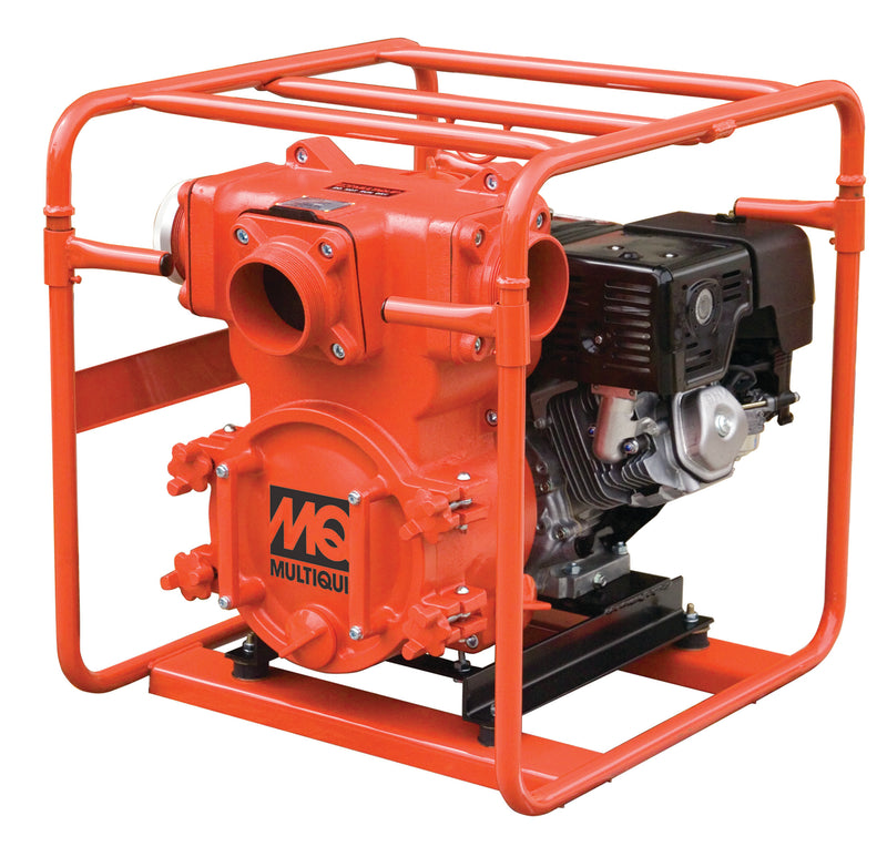 4" Suction, Trash Pump, 555 GPM, 92 ft. MAX Head; Honda GX340