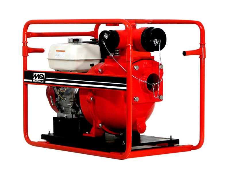 4" Suction, High Pressure Pump, 210 GPM, 377 ft MAX Head; Honda GX390